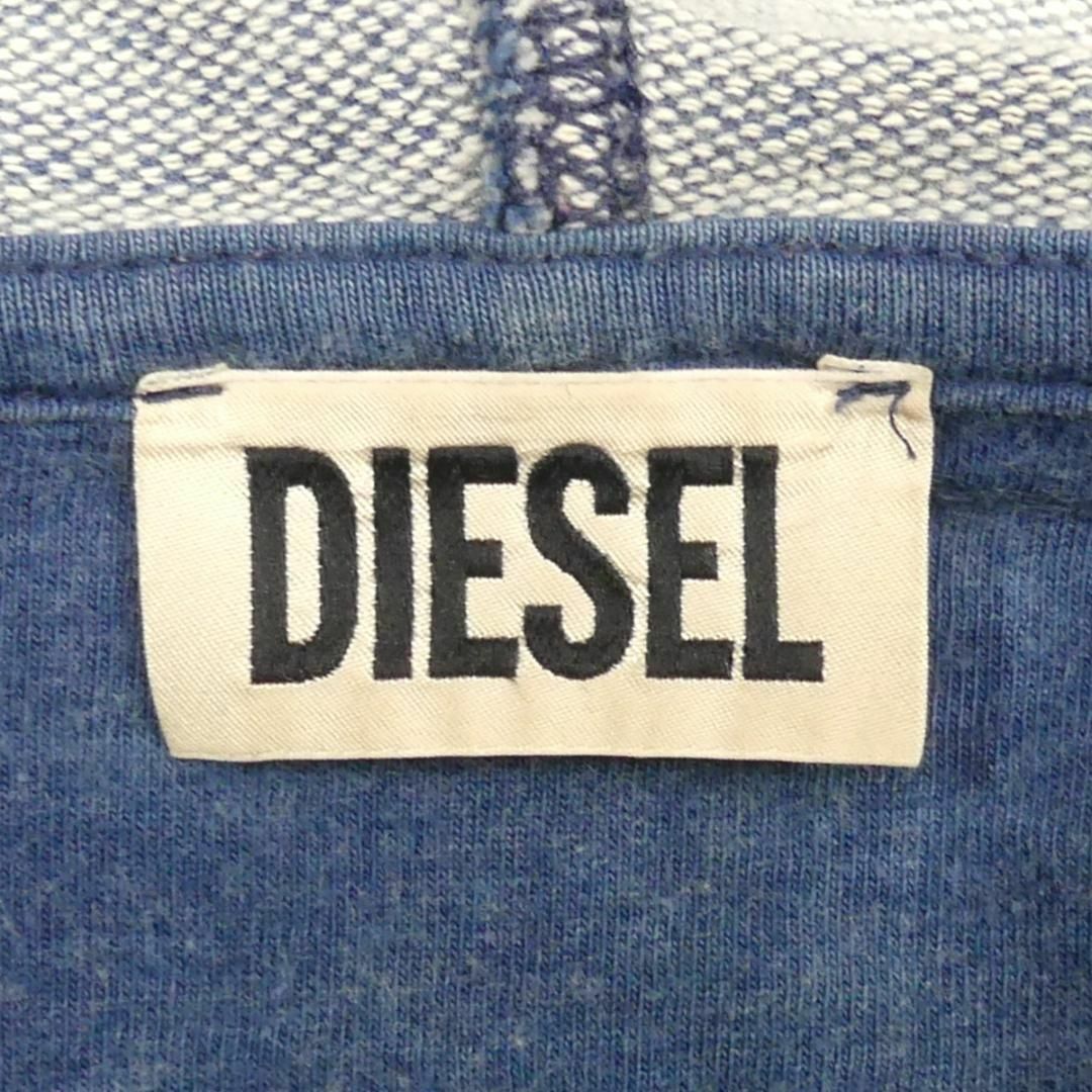 DIESEL ディーゼル スウェット メンズ トレーナー XS 青 TY2966