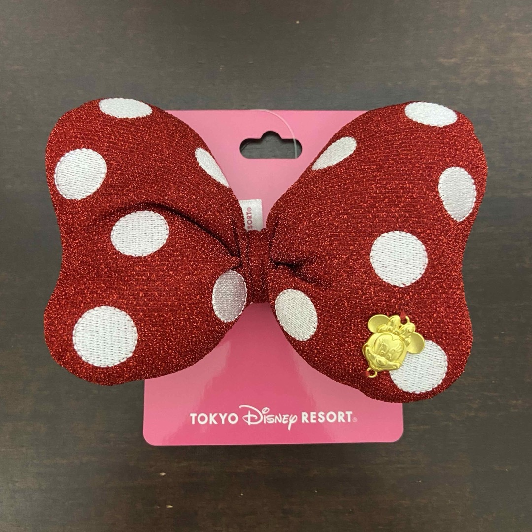 東京ディズニーリゾート限定　ミニー　ヘアゴム　大サイズ　新品 エンタメ/ホビーのおもちゃ/ぬいぐるみ(キャラクターグッズ)の商品写真