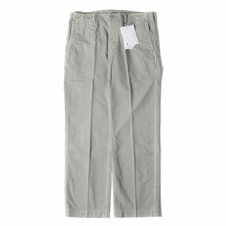 ヴィスヴィム(VISVIM)の新品 visvim ビズビム パンツ サイズ:L 22SS I.C.T ヴィンテージ加工 チノパンツ CHINO PANTS グレー ボトムス ズボン【メンズ】(チノパン)