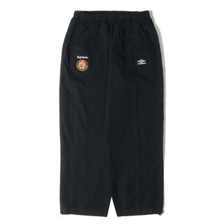 シュプリーム(Supreme)の美品 Supreme シュプリーム パンツ サイズ:L 23AW UMBRO Cotton Ripstop Track Pant アンブロ コットン リップストップ トラックパンツ ブラック 黒 ボトムス ズボン コラボ【メンズ】【中古】(その他)