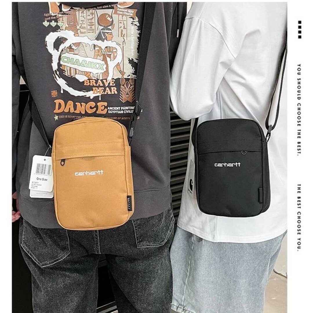 carhartt(カーハート)のdc Carhartt カーハート バッグ ショルダーバッグ ⑤ ベージュ メンズのバッグ(ショルダーバッグ)の商品写真