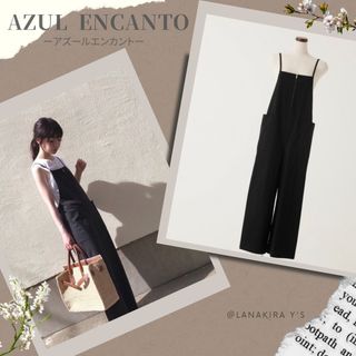 AZUL ENCANTO - 新品未使用タグ付き　アズールエンカント　キャミ　サロペットパンツ　消臭効果