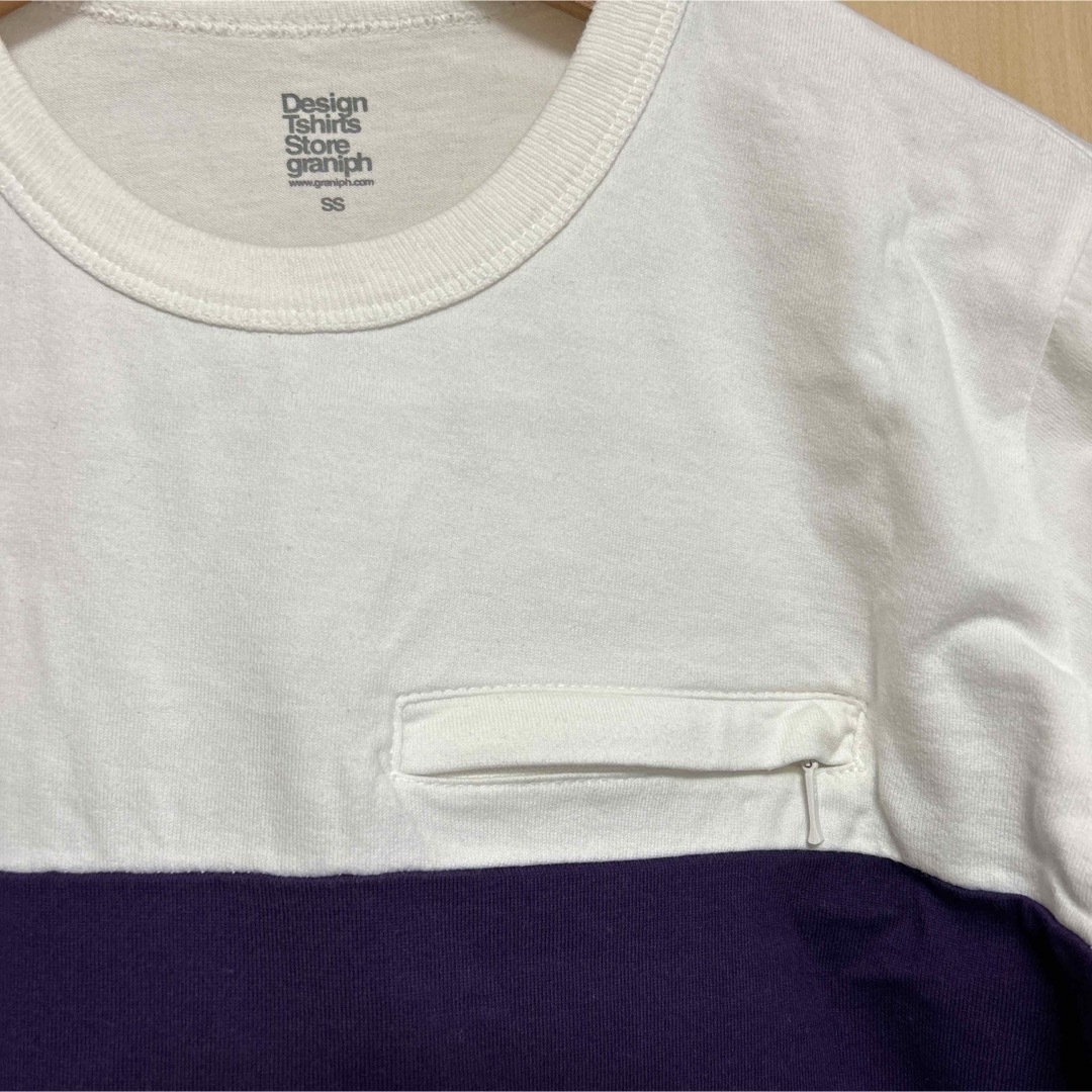 Design Tshirts Store graniph(グラニフ)のデザインTシャツストアーグラニフ　長袖Tシャツ　メンズ　S S メンズのトップス(Tシャツ/カットソー(七分/長袖))の商品写真