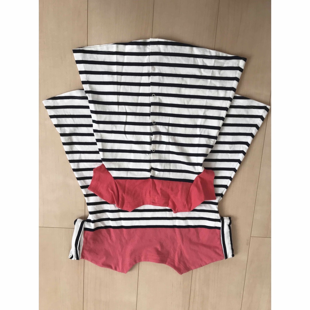 PETIT BATEAU(プチバトー)のお揃い⭐︎プチバトー81&95 キッズ/ベビー/マタニティのキッズ服女の子用(90cm~)(ワンピース)の商品写真