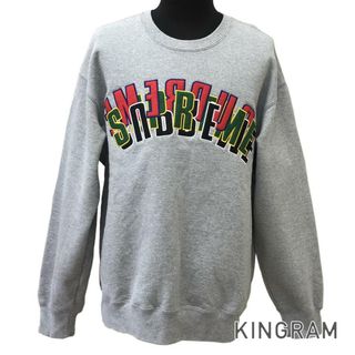 シュプリーム(Supreme)のシュプリーム STACKED CREWNECK メンズ スウェット トレーナー(スウェット)