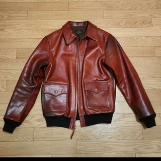 vaultroom LEATHER BOMBER JACKET Mサイズの通販｜ラクマ