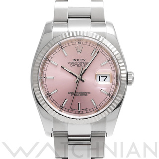 ロレックス(ROLEX)の中古 ロレックス ROLEX 116234 ランダムシリアル ピンク メンズ 腕時計(腕時計(アナログ))
