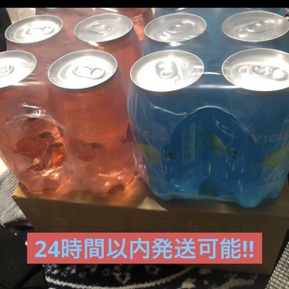 VTaLK（ブイトーク）ブルーレモンエイド／ピンクモモエイド　12缶セット