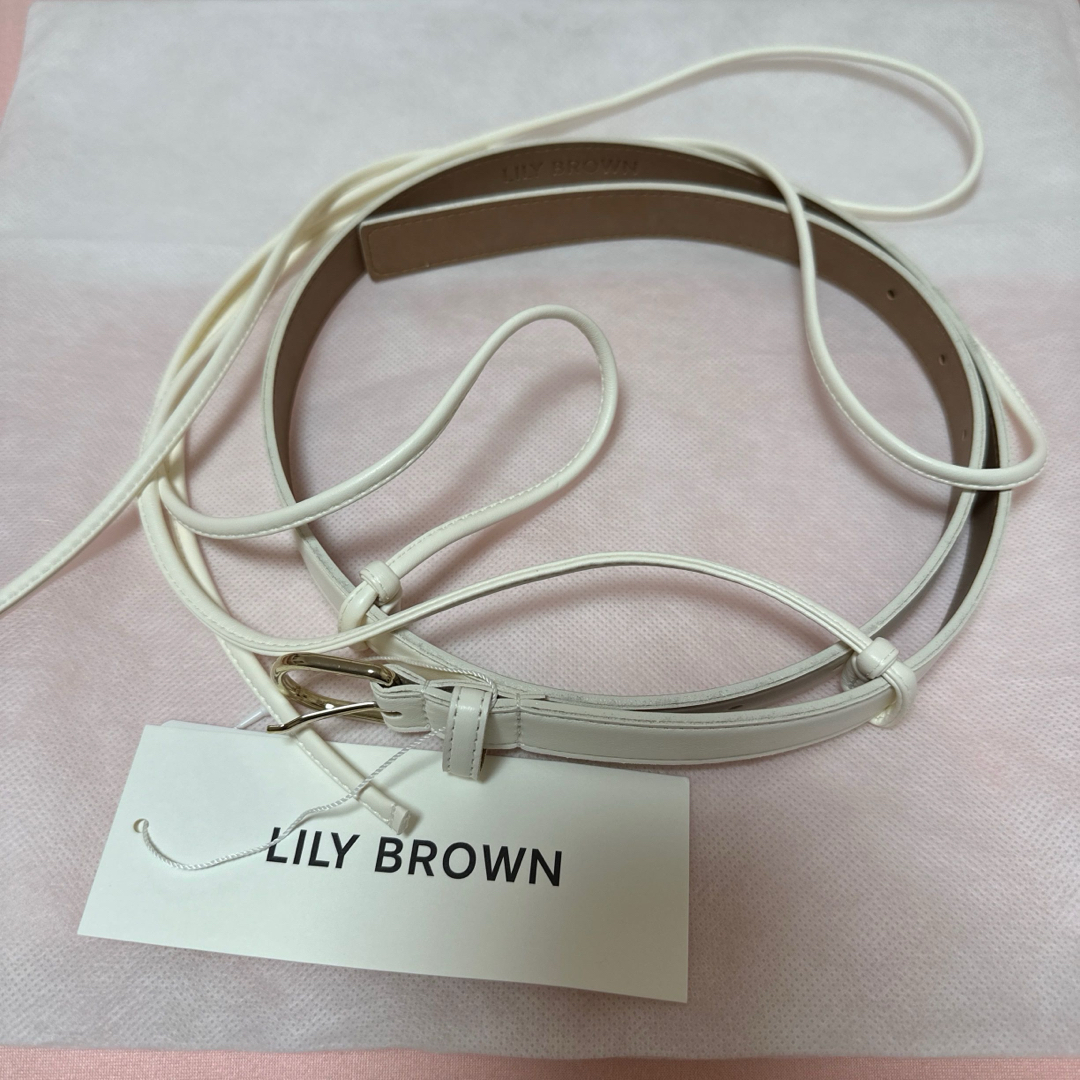 Lily Brown(リリーブラウン)の新品未使用☆LILY BROWN ベルト レディースのファッション小物(ベルト)の商品写真