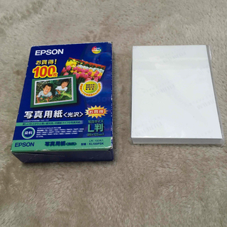 エプソン(EPSON)のEPSON 写真用紙　L版50枚(その他)