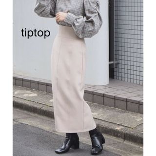 ティップトップ(tip top)のtiptop フロント切り替えナロースカート【ZOZO限定Sサイズ】(ロングスカート)