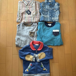 ユニクロ(UNIQLO)の子供服 長袖90〜100サイズ 5点セット(ジャケット/上着)
