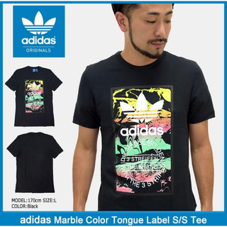 アディダス(adidas)のadidasTシャツ 半袖 メンズマーブル カラー タン ラベル オリジナルス(Tシャツ/カットソー(半袖/袖なし))