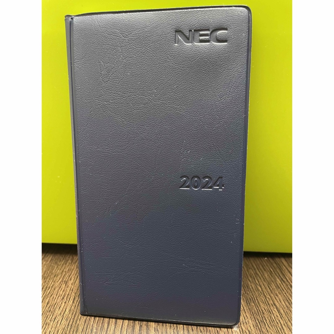 NEC(エヌイーシー)の【新品・未使用】NEC 手帳 2024 スケジュール手帳 インテリア/住まい/日用品の文房具(カレンダー/スケジュール)の商品写真