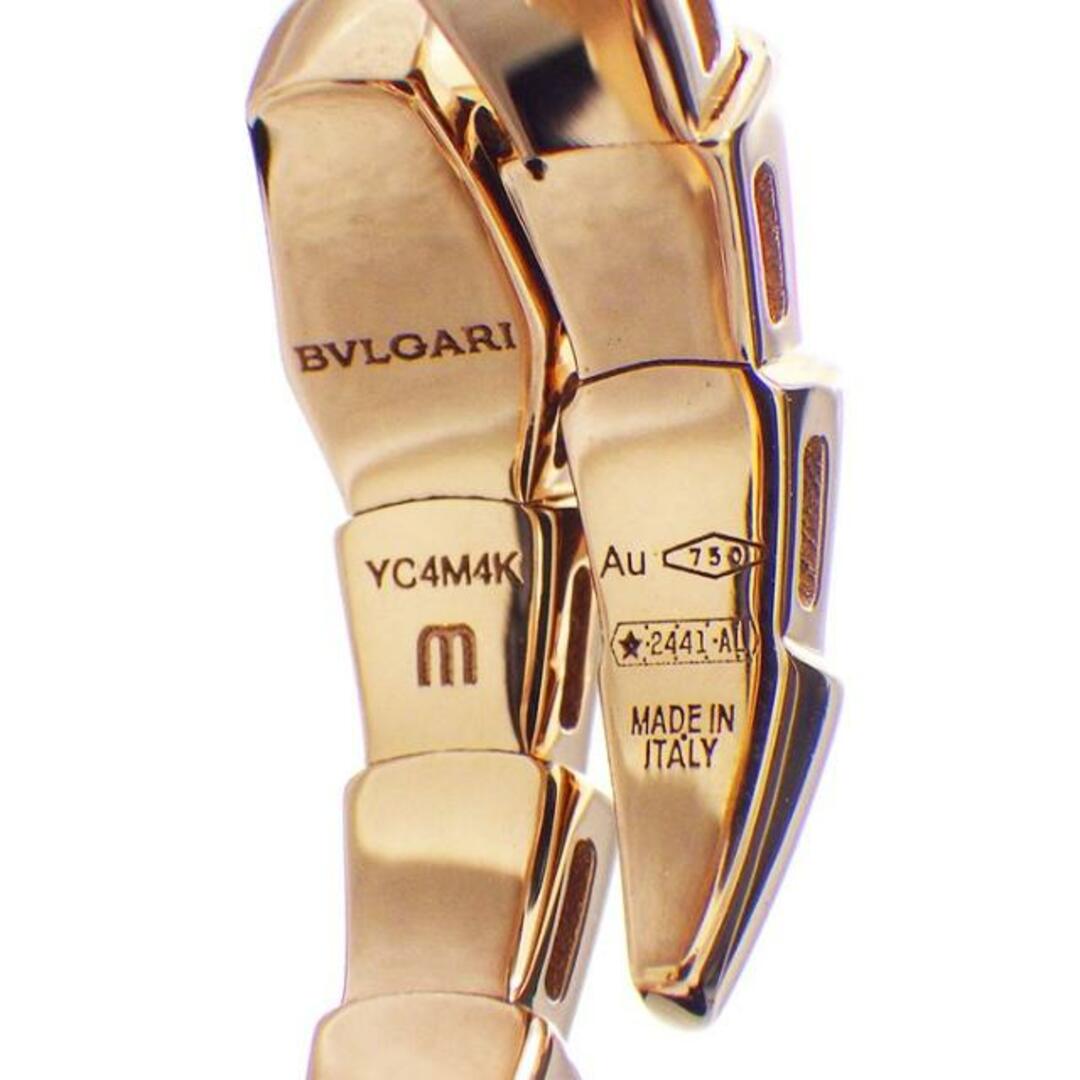 BVLGARI(ブルガリ)のブルガリ BVLGARI リング セルペンティ ヴァイパー M 358639 スネーク モチーフ K18PG 11号 / #M 【中古】 レディースのアクセサリー(リング(指輪))の商品写真