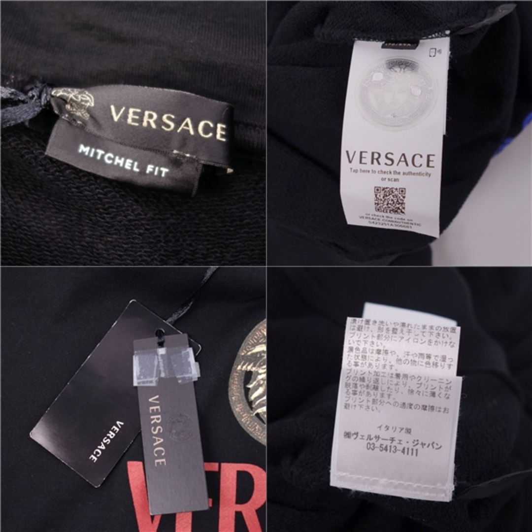 VERSACE - 美品 ヴェルサーチ VERSACE スウェット パーカー プル VERSACE - 美品 ヴェルサーチ VERSACE スウェット パーカー プル