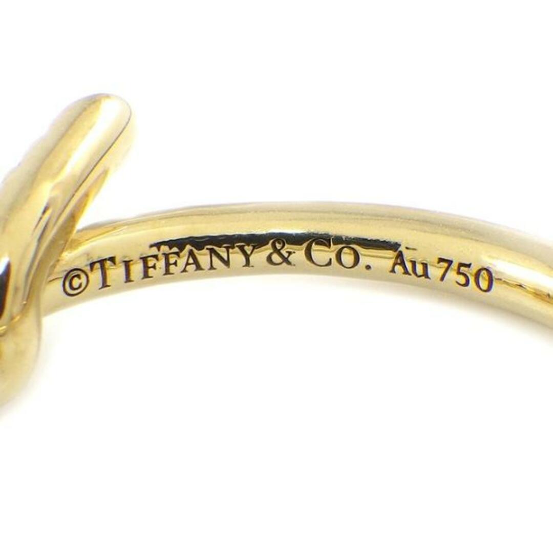 Tiffany & Co.(ティファニー)のティファニー Tiffany & Co. リング ノット 69346855 ダイヤモンド K18YG 11号 【中古】 レディースのアクセサリー(リング(指輪))の商品写真