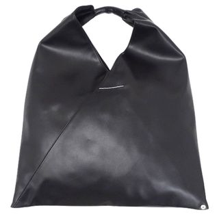 マルタンマルジェラ(Maison Martin Margiela)のメゾン マルジェラ Maison Margiela バッグ レディース ブランド ハンドバッグ トートバッグ MM6 ジャパニーズ バッグ ミディアム ブラック 黒 大容量 おしゃれ 【中古】(ハンドバッグ)