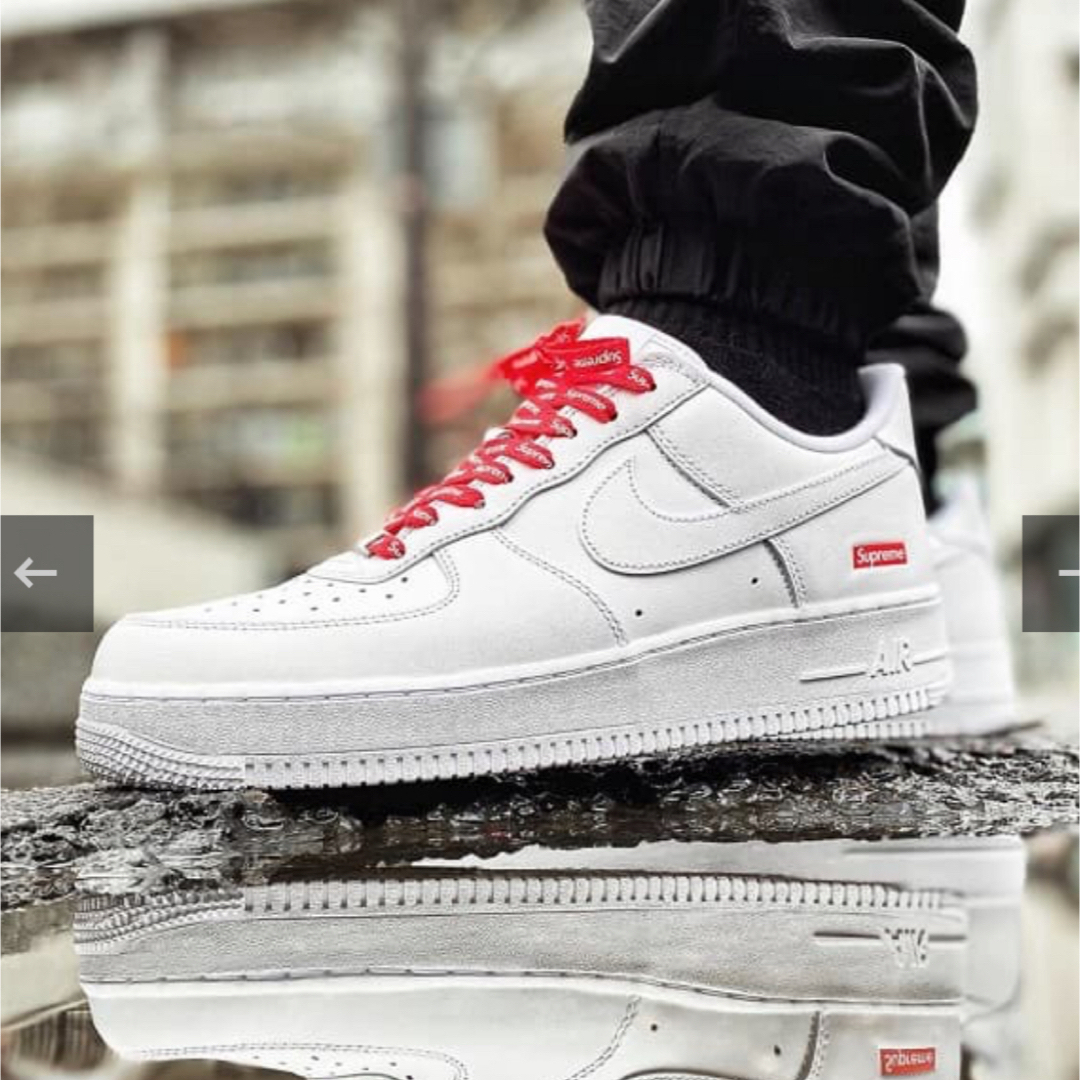 ボックスロゴsupreme Nike Air Force1 Low 27.5新品箱入り