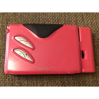 ケンウッド(KENWOOD)の《ジャンク品》KENWOOD ステレオカセットプレイヤー　CP-K5(ポータブルプレーヤー)