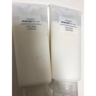 ムジルシリョウヒン(MUJI (無印良品))の無印　洗顔　2本セット(洗顔料)