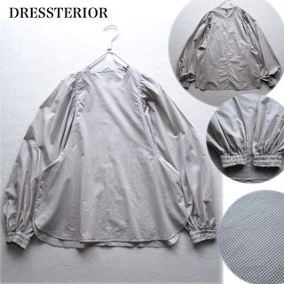 ドレステリア(DRESSTERIOR)のDRESSTERIOR 洗える ボリュームスリーブ ドットプリントブラウス(シャツ/ブラウス(長袖/七分))