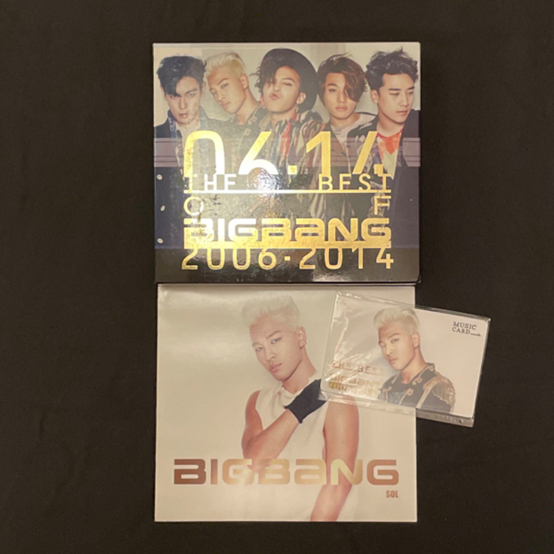 BIGBANG(ビッグバン)のBIGBANG ベスト　初回　SOL TAEYANG ヨンベ エンタメ/ホビーのCD(K-POP/アジア)の商品写真