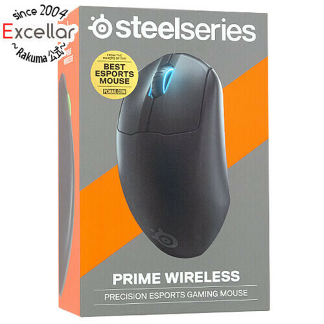 SteelSeries(スティールシリーズ)のSteelSeries　ゲーミングマウス Prime Wireless 62593 スマホ/家電/カメラのPC/タブレット(PC周辺機器)の商品写真