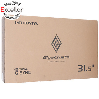 アイオーデータ(IODATA)の【新品(開封のみ)】 I-O DATA　31.5型 ゲーミング液晶ディスプレイ GigaCrysta LCD-GCQ321HXDB　ブラック(PC周辺機器)