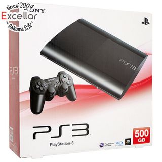 プレイステーション3(PlayStation3)のSONY　プレイステーション3 500GB ブラック CECH-4000C 元箱あり(家庭用ゲーム機本体)