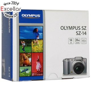 オリンパス(OLYMPUS)のOLYMPUS　デジカメ SZ-14 BLK　1400万画素 元箱あり(コンパクトデジタルカメラ)