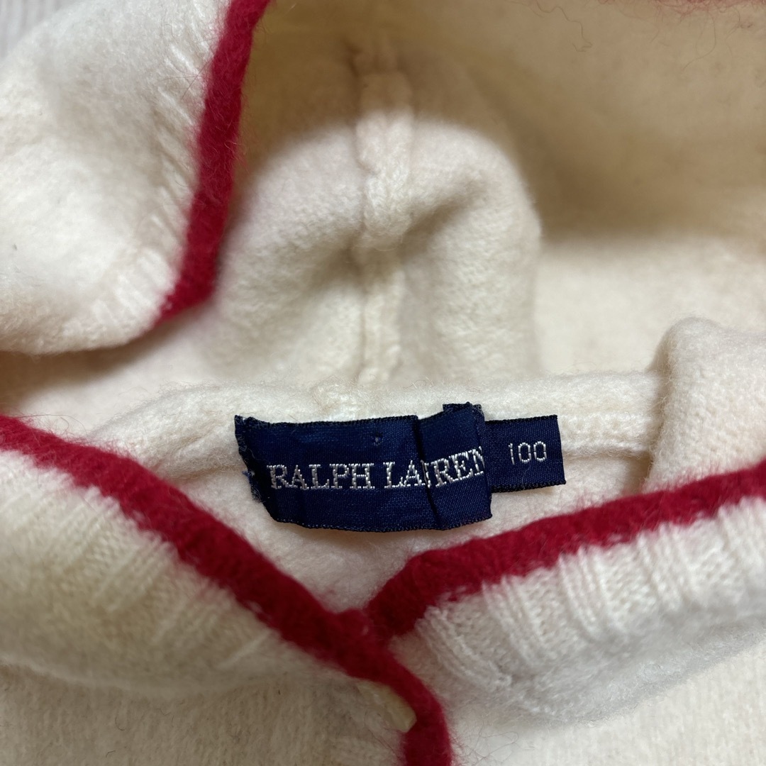 Ralph Lauren(ラルフローレン)のベビーニットジャケット　100  キッズ/ベビー/マタニティのキッズ/ベビー/マタニティ その他(その他)の商品写真