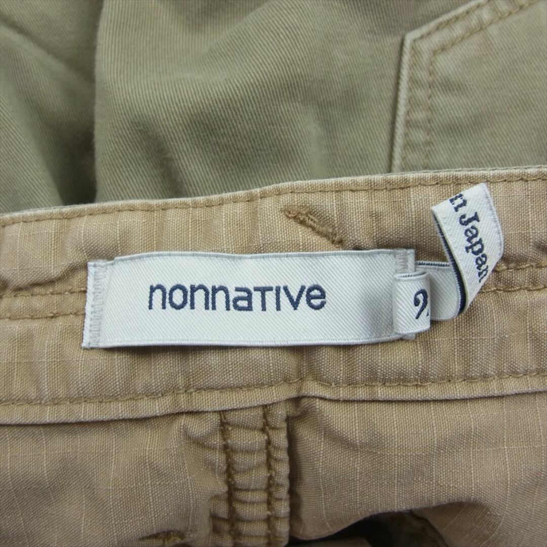 nonnative(ノンネイティブ)のnonnative ノンネイティブ NN-P3926 DWELLER 5P JEANS USUAL FIT COTTON CHINO CLOTH VW フィット コットン チノ パンツ ベージュ系 2【中古】 メンズのパンツ(その他)の商品写真