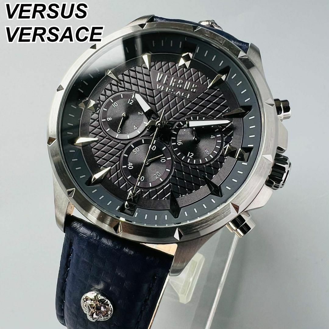 ヴェルサス ヴェルサーチ 腕時計 新品 メンズ クォーツ ブラック 高級 ...