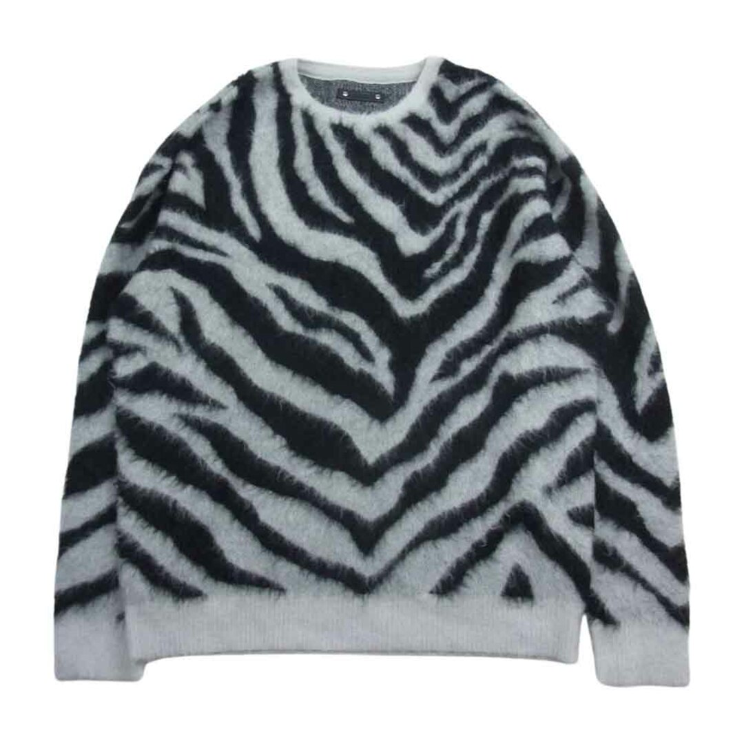MINEDENIM マインデニム 2310-6002-07-022 Zebra Mohair Knit MINEDENIM マインデニム 2310-6002-07-022 Zebra Mohair Knit