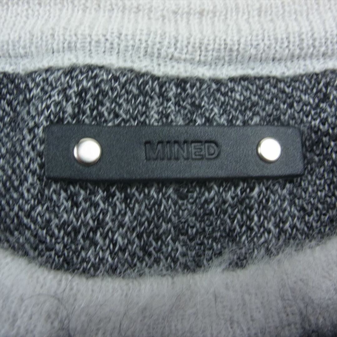 MINEDENIM マインデニム 2310-6002-07-022 Zebra Mohair Knit MINEDENIM マインデニム 2310-6002-07-022 Zebra Mohair Knit