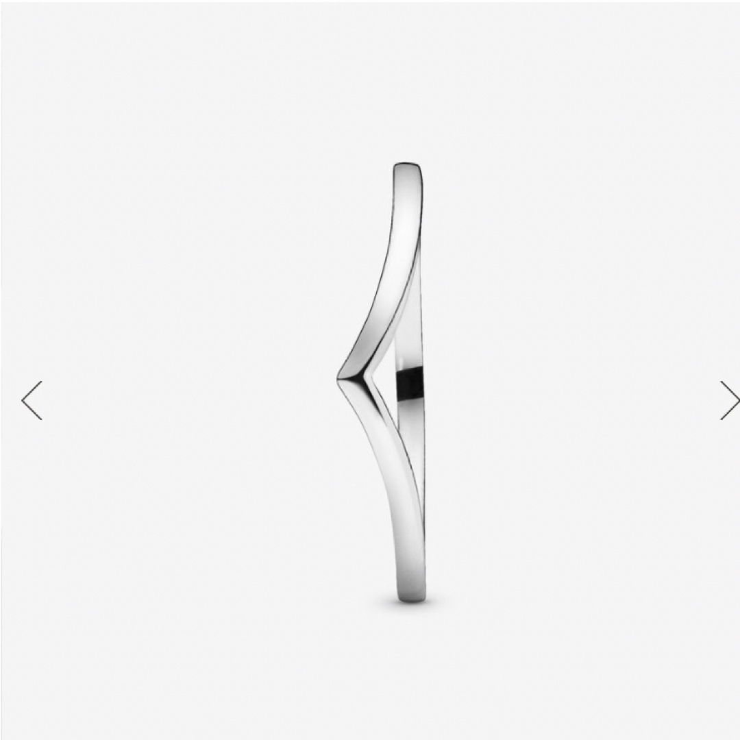 PANDORA(パンドラ)のPandora Polished Wishbone Ring レディースのアクセサリー(リング(指輪))の商品写真