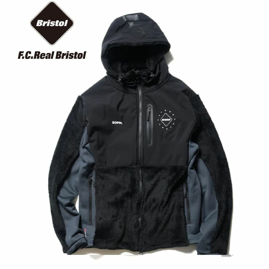 F.C.R.B.(エフシーアールビー)のFCRB PORATEC FLEECE HYBRID ポーラテック　フリース メンズのジャケット/アウター(ブルゾン)の商品写真