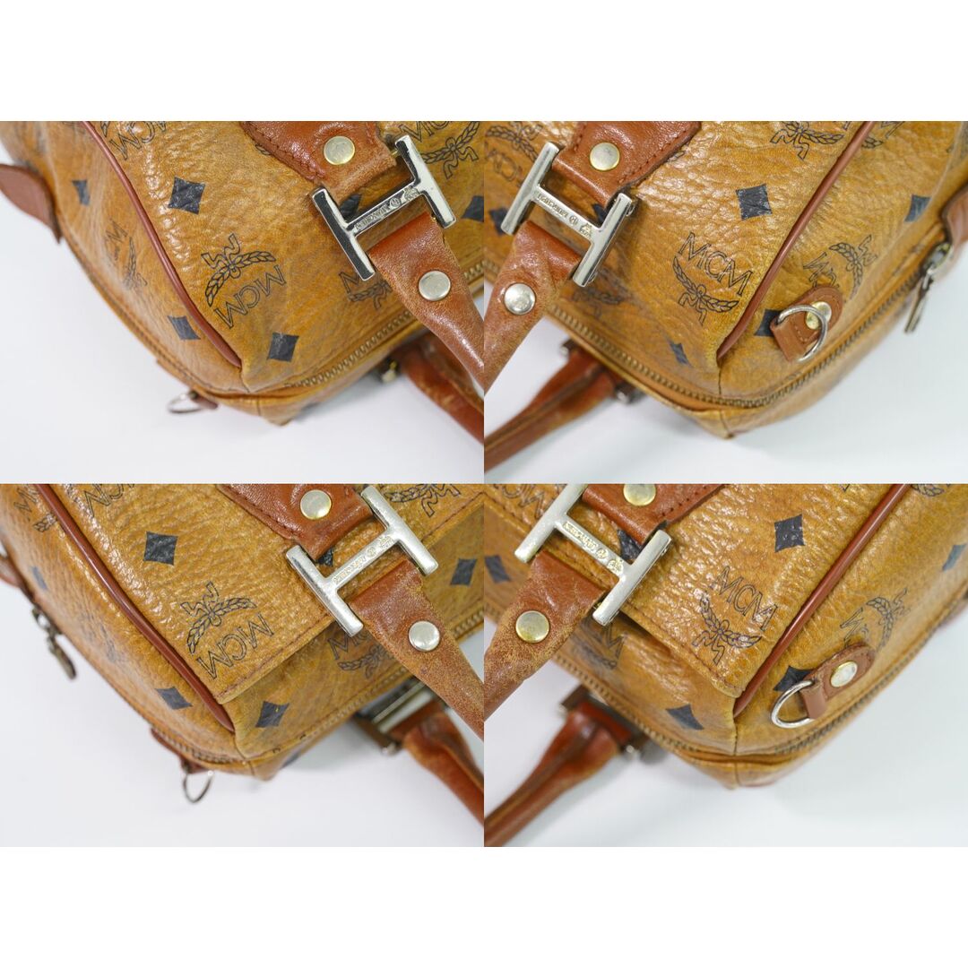 MCM - 本物 エムシーエム MCM ヴィセトス ミニボストンバッグ MCM - 本物 エムシーエム MCM ヴィセトス ミニボストンバッグ