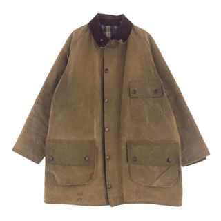 バーブァー(Barbour)のBarbour バブアー ジャケット 85年製 80s 2ワラント SOLWAY ZIPPER ソルウェイ ジッパー オイルド ジャケット ブラウン系 42【中古】(その他)