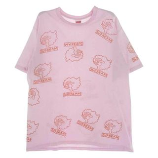 シュプリーム(Supreme)のSupreme シュプリーム Ｔシャツ  17AW  Gonz Heads Tee ゴンズ ヘッズ プリント 半袖 Tシャツ ピンク系 L【中古】(シャツ)