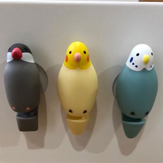 フランフラン(Francfranc)のハブラシホルダー 【インコ&ブンチョウ】(歯ブラシ/歯みがき用品)