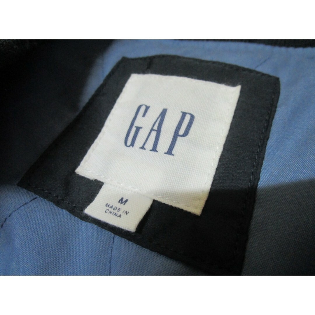 GAP(ギャップ)のメンズM◇GAP◇ボンバージャケット 黒 メンズのジャケット/アウター(ブルゾン)の商品写真