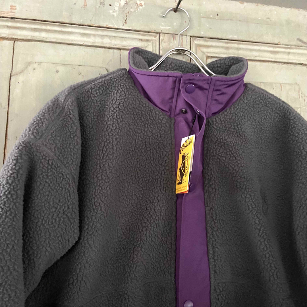 SALE! コブマスター COBMASTER ボアフリース スタンドハーフコート メンズのジャケット/アウター(ノーカラージャケット)の商品写真