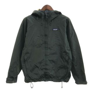 パタゴニア(patagonia)のpatagonia パタゴニア トレントシェルジャケット h2no マウンテンパーカー アウター アウトドア カーキ (メンズ M) 中古 古着 P7895(マウンテンパーカー)