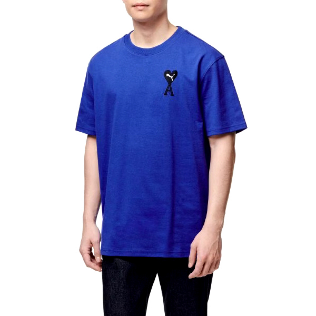 ami(アミ)のアミパリス　プーマ　AMI PARIS × PUMA Tシャツ メンズのトップス(Tシャツ/カットソー(半袖/袖なし))の商品写真