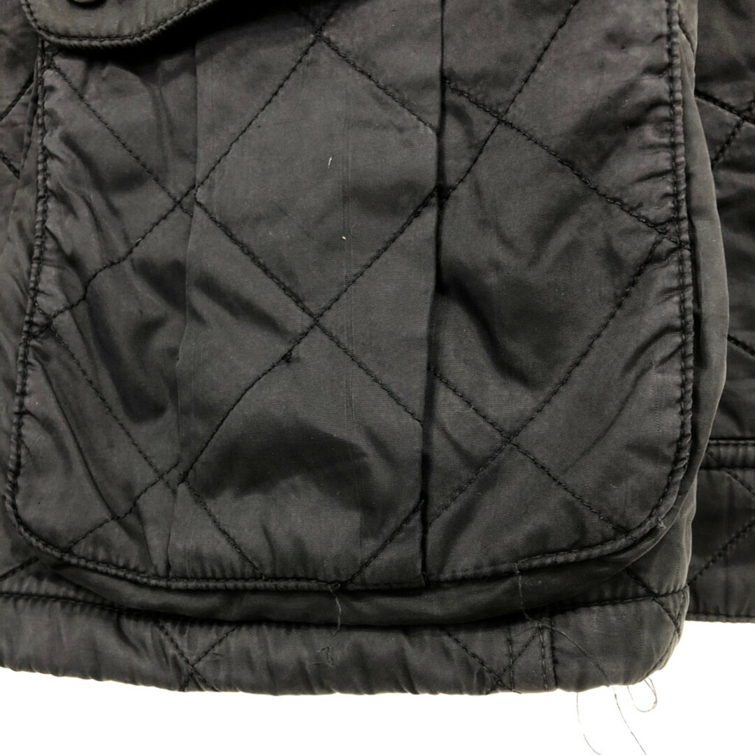 Barbour(バーブァー)のBarbour バブアー ARIEL POLAR QUILT アリエル ポーラー キルト キルティング ジャケット アウター ブラック (メンズ L) 中古 古着 P7935 レディースのジャケット/アウター(その他)の商品写真