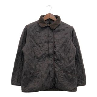 バーブァー(Barbour)のBarbour バブアー POLAR QUILT ポーラー キルト キルティング ジャケット アウター ブラウン (レディース 18) 中古 古着 P7957(その他)