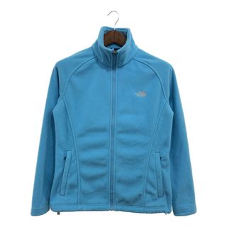 ザノースフェイス(THE NORTH FACE)のTHE NORTH FACE ノースフェイス フリースジャケット アウター アウトドア キャンプ ライトブルー (レディース L) 中古 古着 P7960(その他)