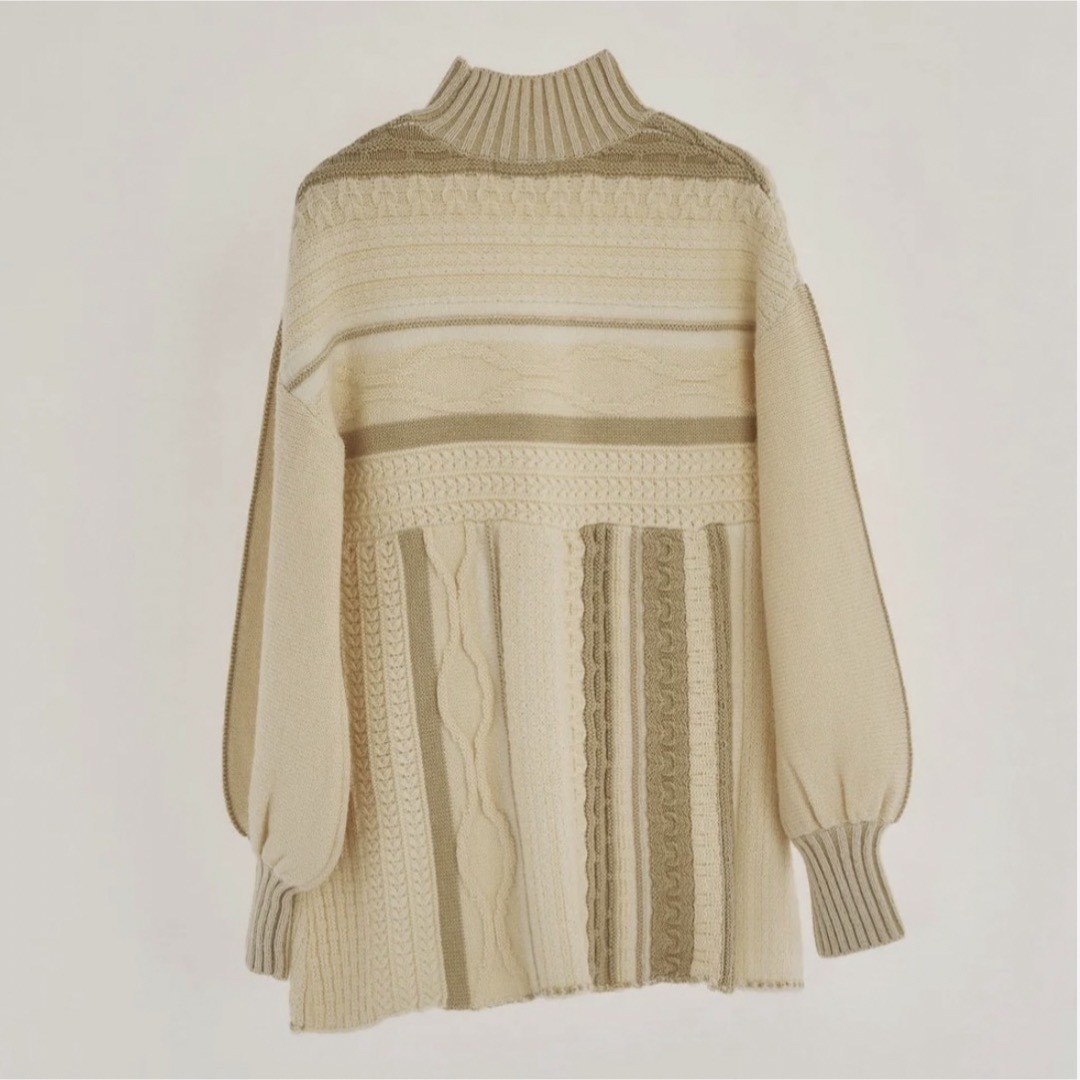 Kastane(カスタネ)のeaphi strata design knit レディースのトップス(ニット/セーター)の商品写真